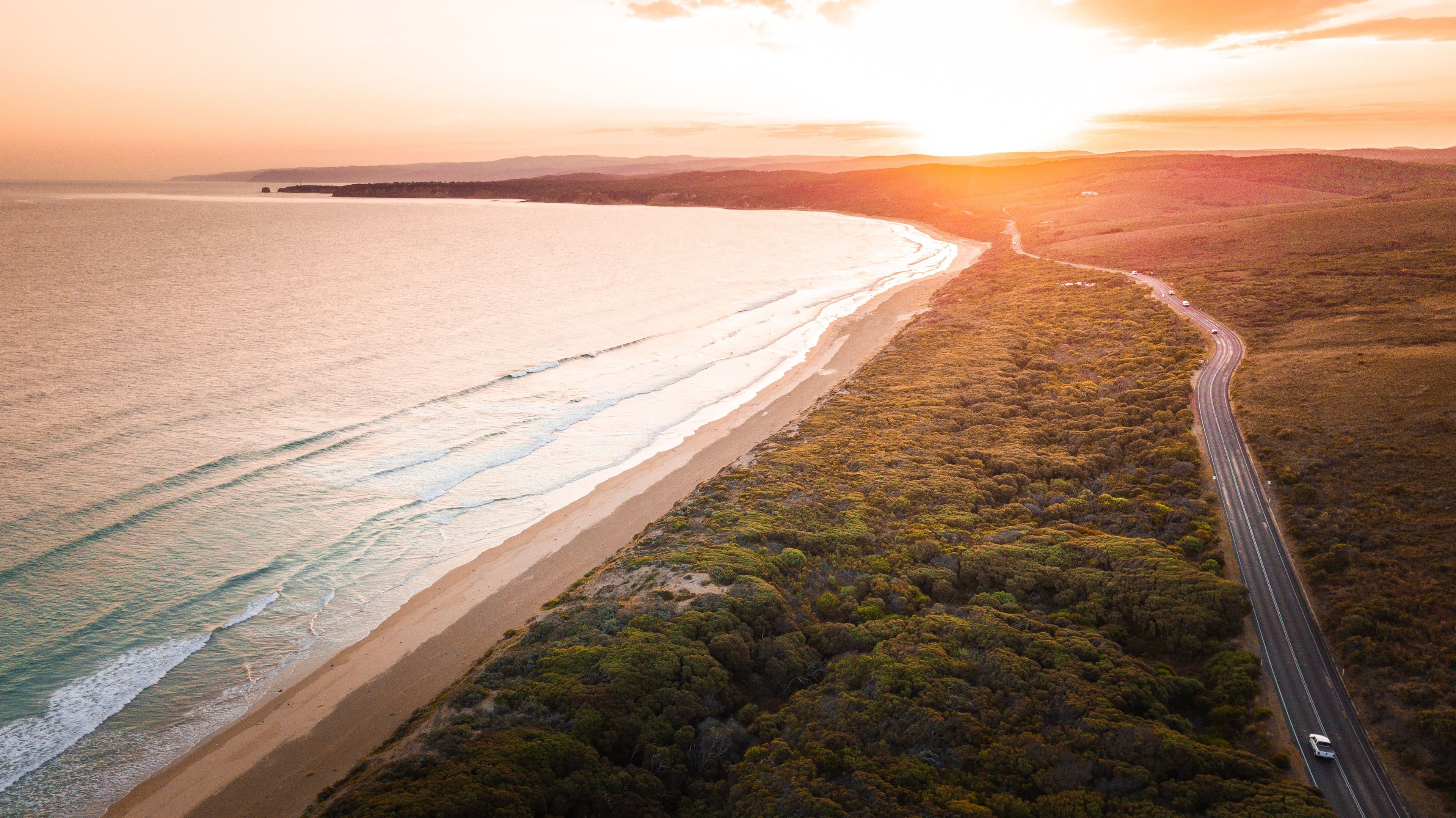 Star RV motorhome holiday on the Australia coast